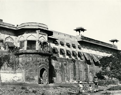 Palais, Delhi, vers 1858 - Felice Beato